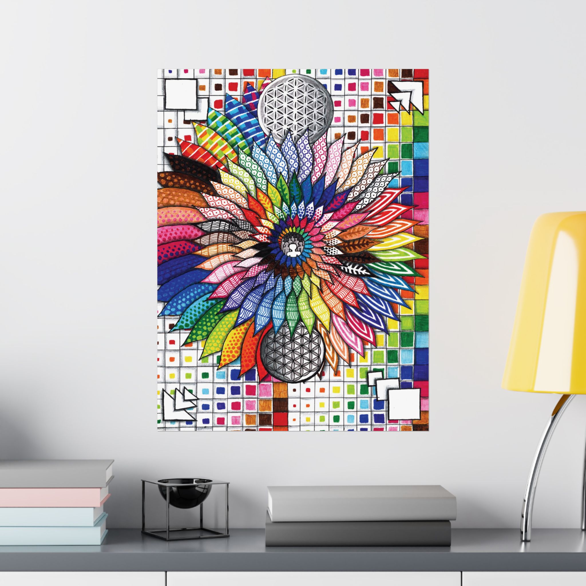 Connected Art Print